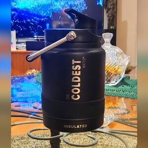 The Coldest Water Black Insulated Jug
